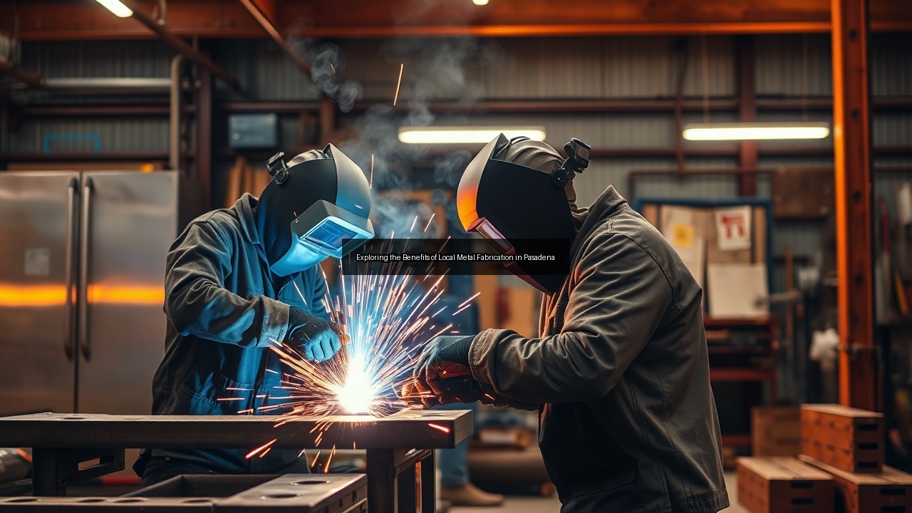 pasadena los angeles metal fabricated metal works steel fabrication Pasadena weld